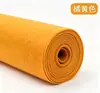 Tecido não tecido sintético de feltro colorido com verso adesivo, tecido não tecido autoadesivo para artesanato DIY, disponível para atacado do fabricante, em estoque