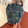 Primavera y Verano Nuevo Sombrero de Vaquero para Mujer Estilo Coreano Moda Boina de Mezclilla Lavada Gorra Forward para Hombre Gorra Combinable