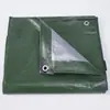 Lona Impermeable y Resistente al Sol, Tela Gruesa a Prueba de Lluvia, Lona Verde para Cubrir Carga, Lona con Bordes Sellados