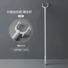 Varal telescópico doméstico, varão para pendurar roupas, cabide, varal de alumínio espacial, suporte para roupas