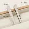 Pinza de Pato Accesorios para Joyería DIY Hecho a Mano Clip Metálico Afilado Accesorios para el Cabello Pinza Simple con Forma de Uno Venta Directa de Fábrica Mayorista