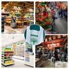 Sacolas plásticas degradáveis Sacolas de proteção ambiental degradáveis Sacolas transparentes tipo colete Embalagens para viagem de supermercado bolsas de mão podem ser impressas com logotipo