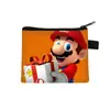 Nuevo Monedero de Mario, Porta Tarjetas y Llaves Mini de Alta Gama para Niños, Bolso Pequeño con Cremallera de Estilo Corto para Estudiantes de Gran Capacidad