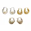 Pendientes retro franceses de moda con un toque de alta gama, aros de perlas con lazo de lujo ligero, pendientes de moda para commuting de lujo ligero, estilo versátil