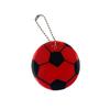 Colgante Reflectante de Fútbol Caliente de 6cm Llavero Reflectante Noche Colgante para Bolsa de Estudiante en Stock