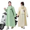 Capa de Chuva para Veículo Elétrico Peça Única Corpo Inteiro Chuva Forte Anti-Chuva Adulto Roupa Exterior Separação Pessoa-Veículo Capa de Chuva Dedicada Novo Modelo