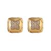 Estilo de corte europeo y americano oro ruso nicho nuevos aretes medievales borla perla diseño ojo de tigre aretes de alta gama