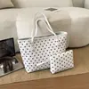 Bolso de Hombro con Lunares 2026 Otoño Nuevo Dulce y de Moda Gran Capacidad Moderno Personalizado Bolso Tote de Lunares