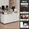 Archivero, mueble de almacenamiento bajo escritorio para estación de trabajo de oficina, gabinete lateral pequeño móvil tipo cajonera con cerradura, mueble bajo