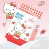 Sanrio Gato KT Toallas Faciales Desechables Portátiles Engrosadas Tipo Colgante Toallitas Faciales Paquete Familiar