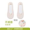 Meias de barco de seda de gelo para mulheres verão fino silicone antiderrapante resistente ao calcanhar meias invisíveis absorventes de suor respiráveis de salto alto meias rasas