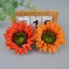 Simulación sardina girasol flor grande decoración del hogar decoración pintura al óleo caja de flores girasol caja de regalo ropa sombrero accesorios de flores