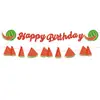 Decorações Populares de Festa Temáticas de Melancia de Verão da Amazon, Adereços para Montagem de Cenário de Foto para Festa de Melancia de Verão