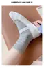 Calcetines holgados sin costuras en la puntera para mujer - Calcetines largos de punto medio de color sólido para primavera/otoño, 7A Antibacterianos, Resistentes al olor y Transpirables