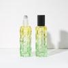 Botella de perfume con forma de bola de 10 ml, con degradado, para personas mayores, botella de aceite esencial, botella de vidrio con forma de bola enrollable, disponible en stock.