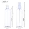 Frasco Atomizador de 30ml 50ml Niebla Fina Plástico PET Frasco de Perfume Maquillaje Viaje Alcohol Frasco Atomizador Pequeño