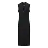 Fabricantes Mayoristas de Ropa para Mujer Transfronterizos 2025 Nuevo Moda Europea y Americana Popular en Aliexpress Vestido sin Mangas Calado
