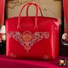 Bolsa de Empaque de Cuatro Piezas para Colcha de Boda Jacquard Bolsa Festiva para Empaque de Dote Bolsa para Guardar Colcha de Invierno Venta al por Mayor
