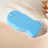 Esponja de Baño 3D Depurador para Baño de Bebé con Patrón de Escamas de Pez, Esponja Exfoliante Infantil