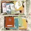 Nuevo Cuaderno de Hojas Sueltas Estilo Chino B5 Bloc de Notas para Estudiantes, Desmontable y Cómodo de Sostener, Cuaderno de Hojas Sueltas A5 con Diseño Creativo