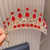 Corona de Princesa Transfronteriza Accesorios para el Cabello Infantiles Corona de Cumpleaños de Alta Gama Diadema Tocado para Niñas Dulce Estilo Coreano Diadema Corona