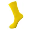 Calcetines Deportivos Unisex para Correr al Aire Libre, Color Sólido, Versátiles, Transpirables, Absorbentes de Sudor, con Suela de Toalla, de Media Pantorrilla