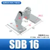 Accesorios para Cilindro Mini Instalación Ma/Mali/Y Conector Piezas de Conexión lb Soporte Base Fija Sdb Otros