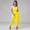 AliExpress Amazon Transfronteiriço Europeu e Americano Macacão de Cintura com Cordão para Mulheres Calças Moda Casual Esportivo Macacão