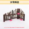 Decoraciones para Sashimi, Herramientas para Sushi, Moldes, Escalera de Bambú, Cartel de Comida de Bambú, Cubeta de Hielo Seco, Decoración de Plato, Mini Cesta