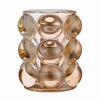 Portalápices de cristal creativo de estilo coreano, nicho decorativo para brochas de maquillaje, cubo para cejas, bonito soporte de escritorio para niña