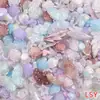 Barroco Perolado Árvore Flor Borboleta Misto Saco da Sorte Feito à Mão DIY Creme Epóxi Capa de Celular Acessórios de Joalheria