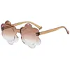 Gafas de Sol para Niños 2026 Estilo Nuevo Lindas y de Moda Flor Niños Gafas Dibujos Animados Bebé Gafas de Sol Gafas con Protección Solar para Mujeres
