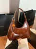 Bolsa de Ombro para Mulheres, Grande Capacidade, Novo Estilo Outono e Inverno 2025, Simples Casual, Bolsa Transversal Elegante e Moderna para Mulheres