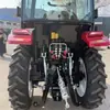 Tractor de Tracción en las Cuatro Ruedas para Suelo Húmedo y Seco, Deshierbe y Rotocultivo, Tractor Agrícola de Gran Potencia
