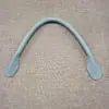 Asa para Bolso de PVC en Stock con Textura de Cera al Aceite, Cosida en Múltiples Colores, Repuestos para Bolsos Retro Europeos y Americanos, Directo del Fabricante
