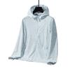 Roupas de Proteção Solar para Homens e Mulheres, Mesmo Estilo Roupas Anti-UV para a Pele, Tecido Original com Proteção Solar de Seda Gelada, Casaco Corta-Vento para Compras em Grupo ao Ar Livre