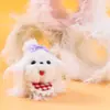 Venda Direta do Fabricante: Bastão Torcido de Pelo Sintético de Visão 80mm de Espessura, Pelo Sintético de Coelho Ultra-Espesso e Ultra-Denso para Artesanato DIY Feito à Mão para Cães Pequenos e Gatos
