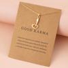Collar con colgante de Amazon, nuevo y popular, con personalidad, símbolo, diseño de punta y cadena de taladro para mujer.