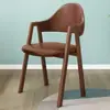 Silla de comedor para el hogar simple moderna nórdica silla de dormitorio escritorio estudio taburete de ocio respaldo silla de comedor comercial