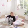 Sofá-Cama Dobrável de Esponja Luminoso Infantil Mais Vendido Transfronteiriço Cadeira de Soneca para Bebê Cama Dobrável Sofá de Compressão