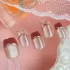 30 Peças de Arte para Unhas Usáveis Estreladas Rosa Gato Olho Deslumbrantes Transfronteiriças, Coleção de Unhas Postiças Removíveis