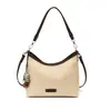 Bolso tipo cubo retro casual de gran capacidad estilo coreano para mujer, nuevo bolso de hombro y bandolera simple de moda para verano 2026