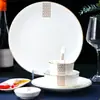 Juego de Vajilla para Hotel Cinco Estrellas, Platos de Hotel Club, Unidad de Presentación de Caja de Lujo para Cocina Privada Recepción