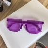 Novos Óculos Mosaico Bidimensionais Cool Engraçados Personalizados Óculos Pixel Venda Direta de Fábrica