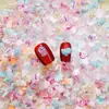 Nuevos Accesorios de Arte para Uñas de Dibujos Animados Serie Océano Colorido, Lindos Pendientes de Caballito de Mar y Estrella de Mar, Decoraciones de Resina para Uñas DIY