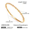 Jieding Joias Europeias e Americanas Pulseira de Aço Inoxidável Aço Titânio Não Desbota Joias de Mão para Mulheres High-End 18K Joias Transfronteiriças Atacado