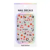 Pegatinas Originales para Uñas de Pony de Año Nuevo 5D en Relieve Tridimensional Fortuna Carpa DIY Pegatinas de Arte de Uñas Accesorios Modelo Hg