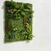 Parede de Plantas Parede de Fundo de Plantas Verdes Decoração de Parede Interna Varanda Cabeça de Porta Tridimensional Gramado Artificial Biônico