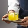 Tazón de vidrio resistente a altas temperaturas para pudín, huevo al vapor, molde para hornear en horno, pastel, helado, panna cotta, taza de yogur