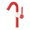Grifo Kai Ping, color gris plomo, para lavabos de baño, agua fría y caliente, uso doméstico, para lavabos y encimeras